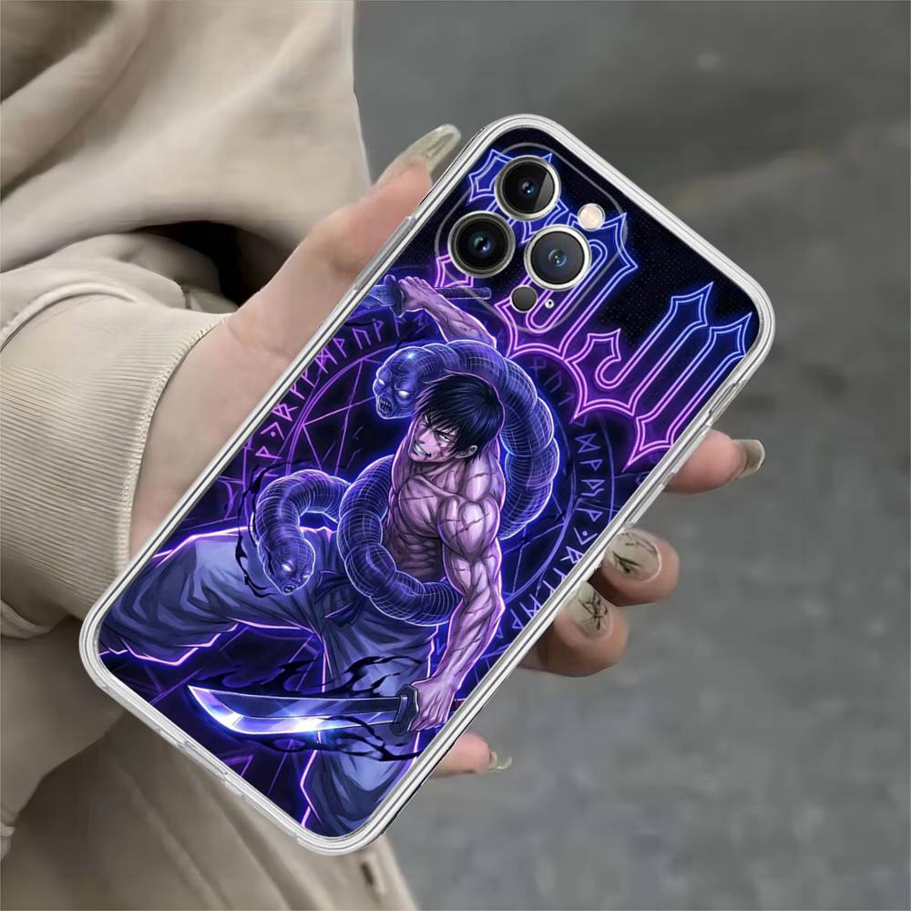 

J-Jujutsu Toji Kaisen F-Fushiguro For IPhone 17 16 16e 15 14 13 12 11 Pro Max Mini Plus Phone Case iPhone 17 Pro