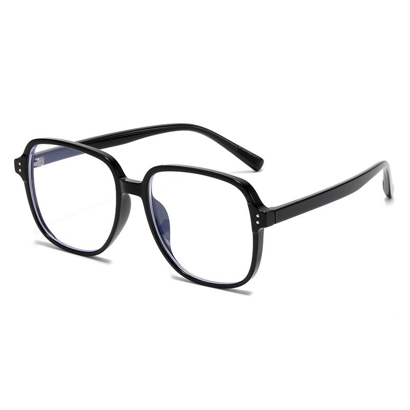 TR90 Oval Big Frame Nearsighted Glasses For Women Fashion Anti Blue Light Prescription Spectacles 0 To -6 0 0