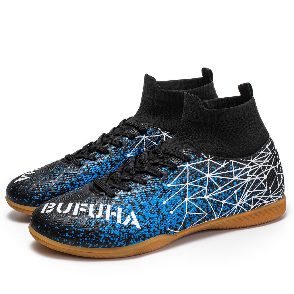 Football Shoes Adult Football Shoes Male and Female Students Flat-bottomed Game Indoor and Outdoor Sports TF Training Shoes Manufacturer