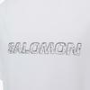 Salomon Amphi Terrazzo Ss Tee Outdoor Series Round Neck Comfortable Casual Short Sleeve T-Shirt Men Tops White C26993