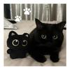 [TRkin] Black Cat Keychain Cute Cat Plush Keychain Charm - Birthday Gift for Women