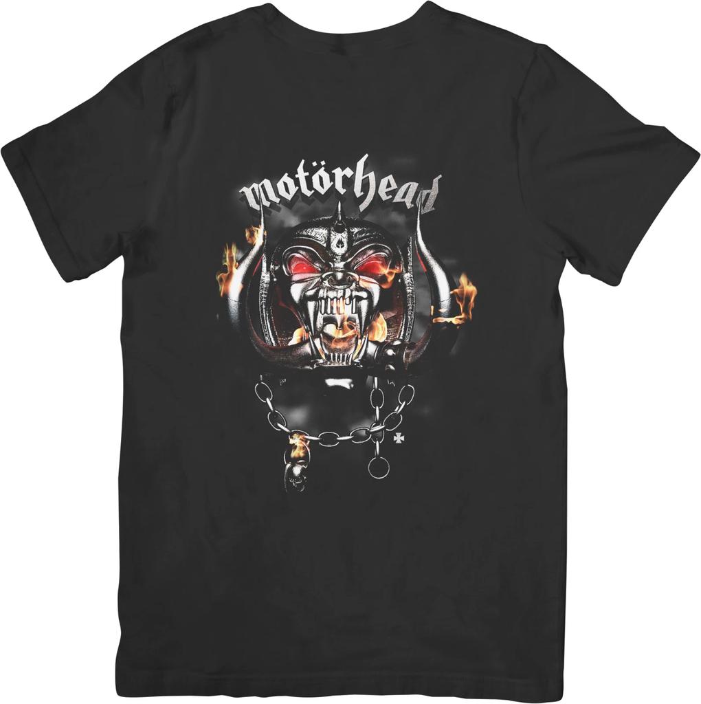 Motorhead Music Unisex Fit for Men & Women Quality Cotton T-Shirt Black