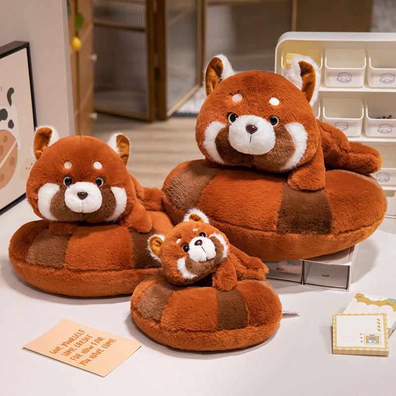 Doughnut Lesser Panda Plush Toys Cartoon Stuffed Doll Room Decorations Kid Gift