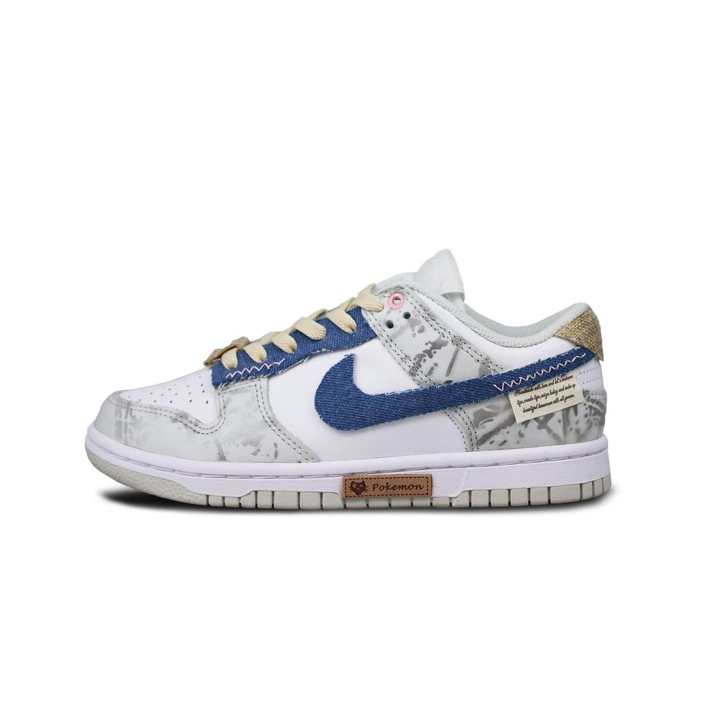 Nike Dunk Phantom Ruins Slip Resistant Slip Resistant Low Top Skateboard Shoes Unisex Gray Blue DD1503-103(Team141-)