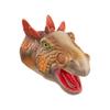 Soft Rubber Dinosaur Puppet Set Dilophosaurus Children's Hand Puppet Glove
