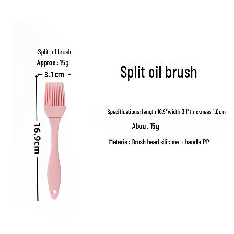 Silicone BBQ & Baking Oil Brush Set
