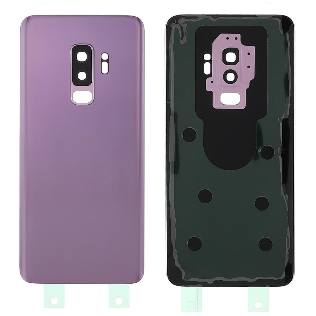 Back Battery Housing Cover with Camera Ring Lens Cover Part (without Logo) for Samsung Galaxy S9+