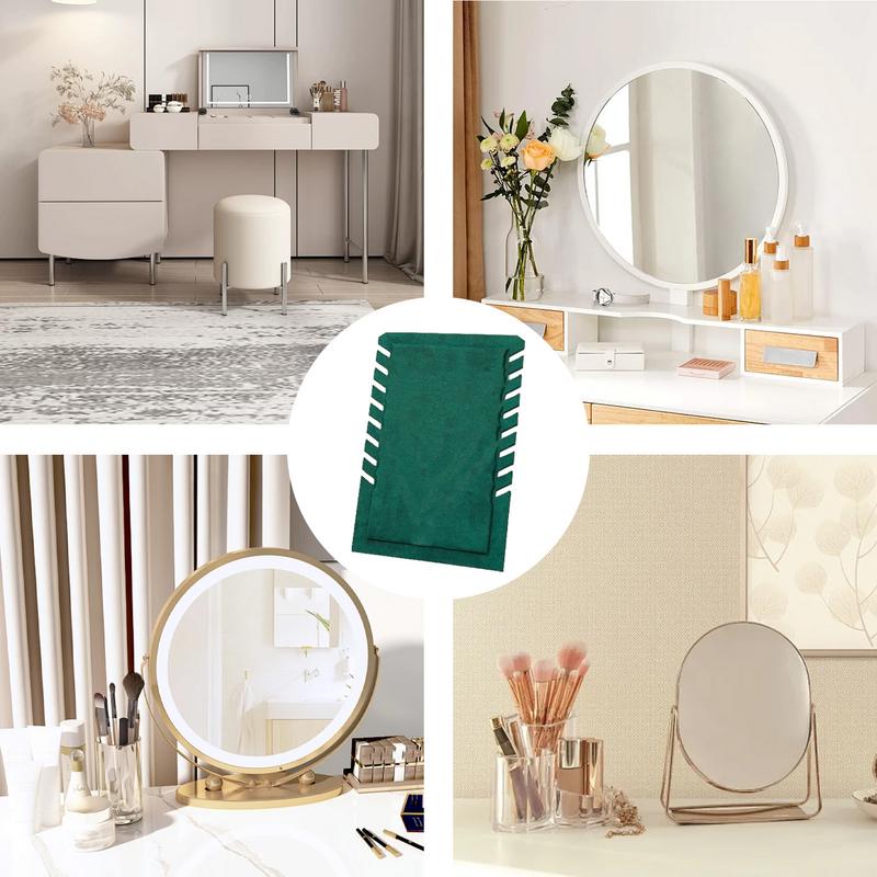 Espositore da Tavolo per Collane Organizer con Pad Supporto Espositore per Collane a Catena Base Antiscivolo in Velluto Vetrina Elegante
