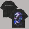 Bocchi the Rock Neues gewaschenes T-Shirt Einzigartige Kleidung Ganzjahres-Unisex Vintage Streetstyle Stilvolles weiches Baumwoll-T-Shirt
