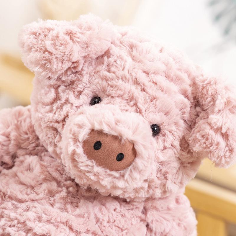 Barnaby Pig Plush Toy - Cute Jellycat Stuffed Animal Doll, Perfect Gift and Popular Online Celebrity Trend