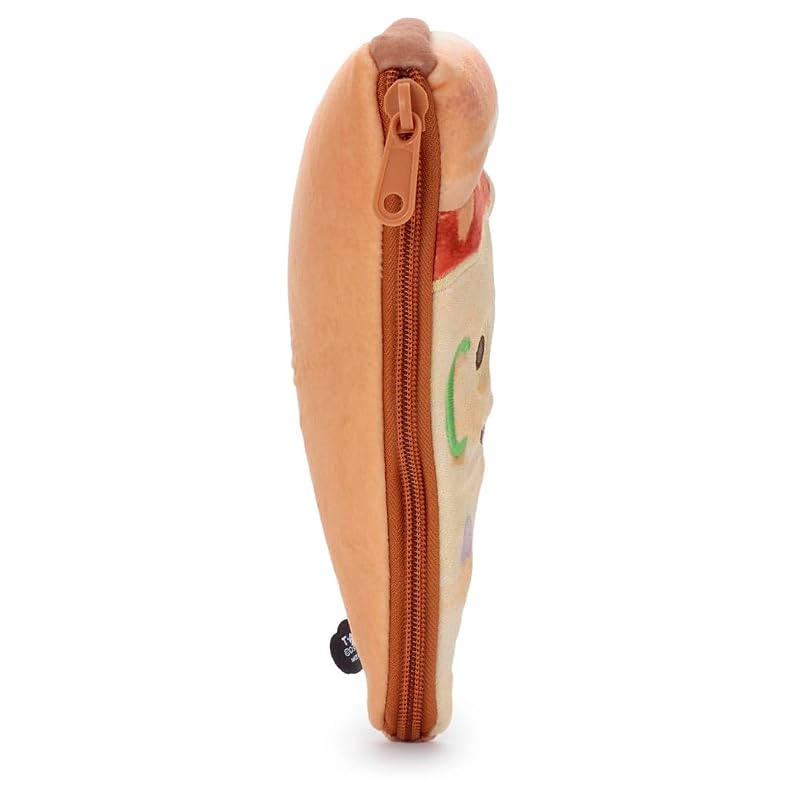 Takara Tomy Arts Pixar Character Nui Bread Plush Pouch - Pizza Alien - Height: Approx. 20.5cm