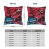 Cartoon H-Hazbin Hotels Pillow Cover Square Pillow Case Cushion Cover Funny Custom Diy Pillowcases For Sofa Bedroom Home Decor