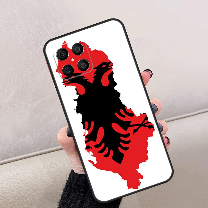 

Флаг Албании Орел Для Honor Magic 7 6 5 8 Pro Чехол Для Honor 200 Lite 400 70 50 X8c X8b X9a X9b X9c X9d Win RT Honor 200 Lite