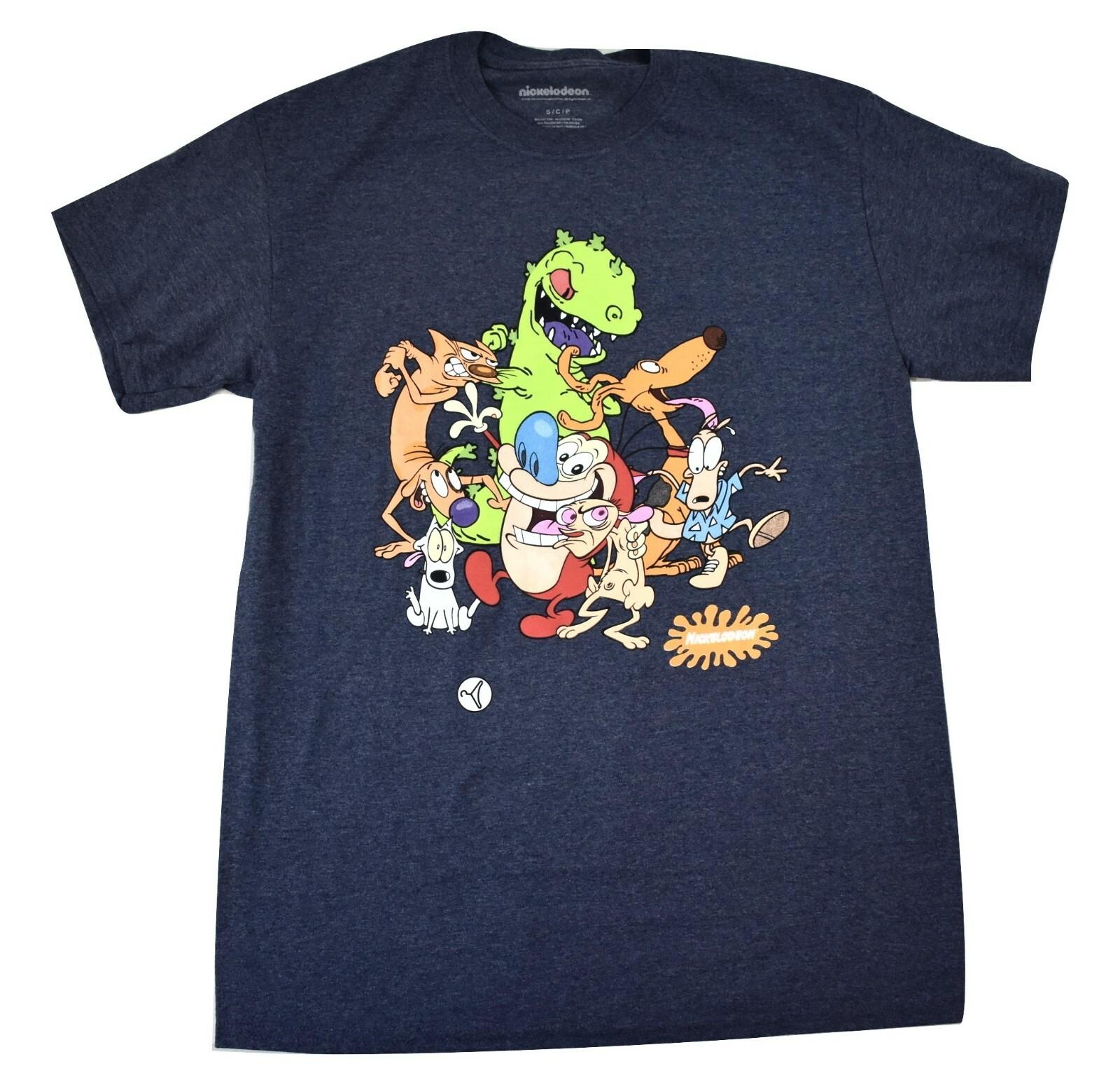 Nickelodeon Mens Old School Retro Stars Shirt New S M XL XL