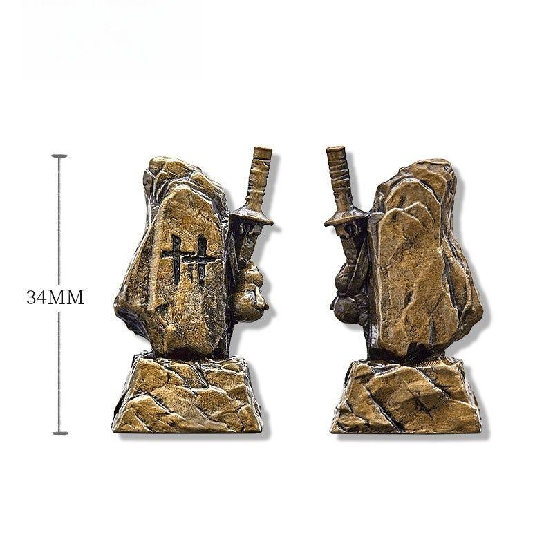 Yanyun Metal Keycaps, Boundary Stones, Keyboard Accessories, Game Merchandise, Retro Mechanical Keys, Creative Gifts