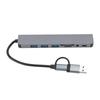 8 in 1 USB C Hub Multifunctional Card Reader USB 3.0 Docking Station for Phone Tablet