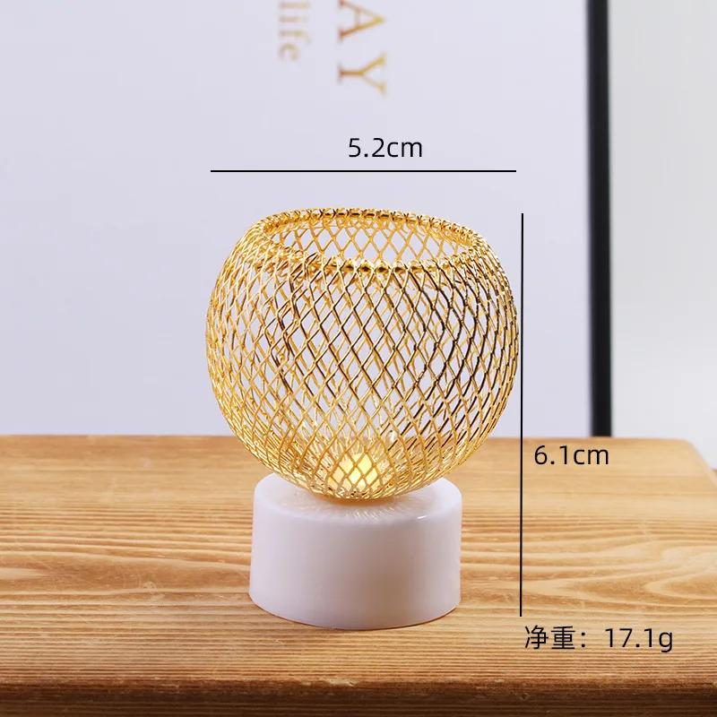 LED Candle Light Desktop Ambience Decoration Electronic Flameless Candles Light Home Bedroom Decoration