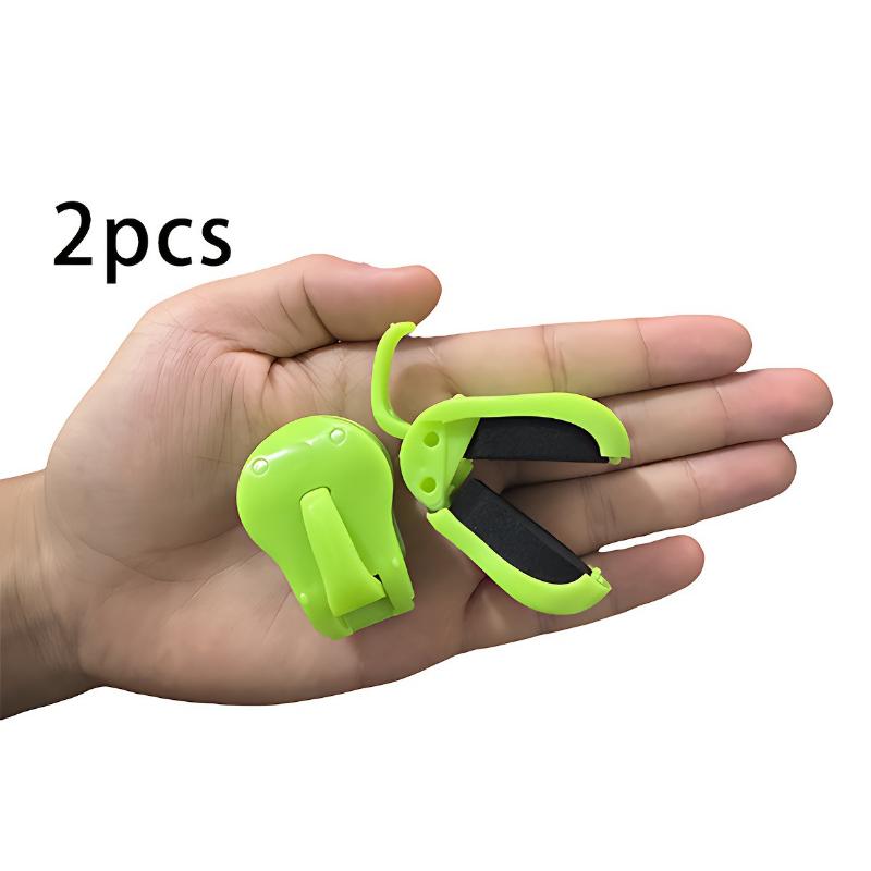 2PCS fishing accessories, fishing rod holder, protective cover, quick connection and fixing clamp, suitable for binding bait rod
