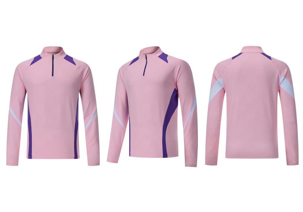 Half-Zip Long-Sleeve Sports Training Set for Adults & Kids