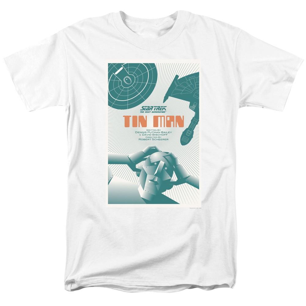 Star Trek - Tng Season 3 Episode 20 - Adult Unisex Short Sleeve T-Shirt - White L