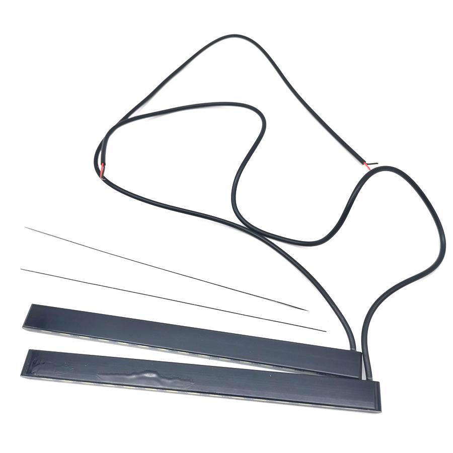 

2x Ultra-Slim Car Truck DRL Fog Signal Light Daytime Running Lamp Waterproof