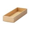 Muji Stackable Bamboo Storage Box Item Large Width 11.5Depth 34Height 5.5cm Costume Case StationeryOffice Supplies