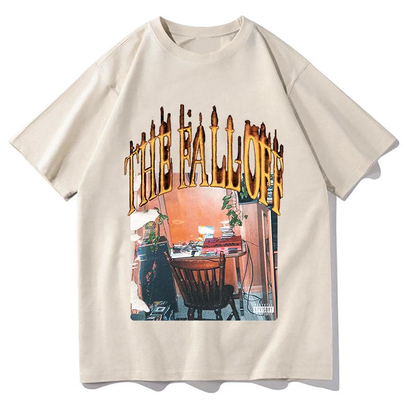 J Cole THE FALL OFF TShirt Graphic Clothing Hip Hop Rap Cotton ONeck Short Sleeve Music Merch Classic Tops Tees Streetwear