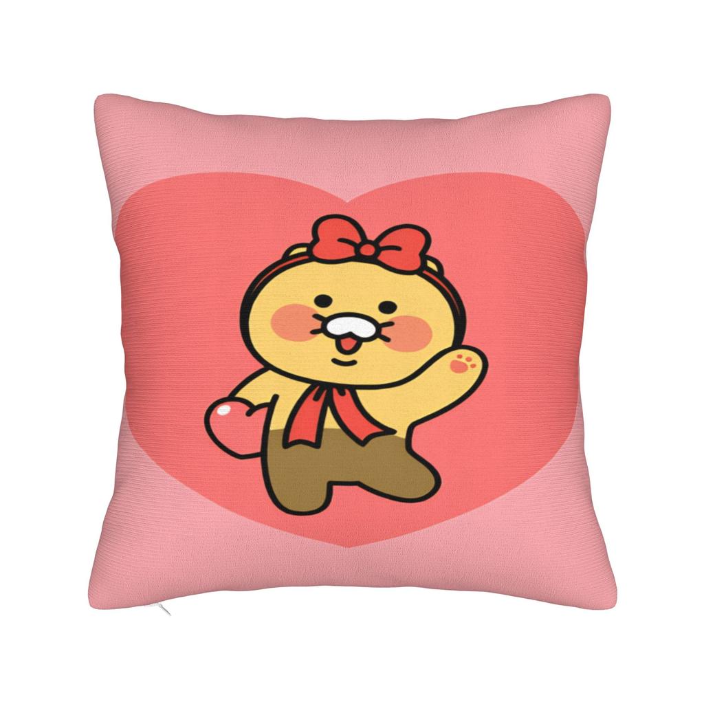 K-Kakaos F-Friends Choonsiks Pillow Cover Soft Cushion Cover Novelty Pillow Case For Office Car Home Decor