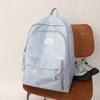 Schoolbag Korean Ins Wind Star Print Backpack Multi-color Fresh Student Schoolbag Large Capacity Lightweight Campus Backpack