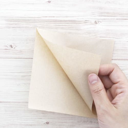 Daikoku Industrial Burger Bags, Natural, 12 x 12 cm, Plain, Unbleached, 932600, Pack of 100