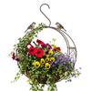 Bird Nesting Material Holder Moon Shaped Wreath Frame Wire Hummingbird Nesting Material Cage Bird's Nest Support For Home Deco