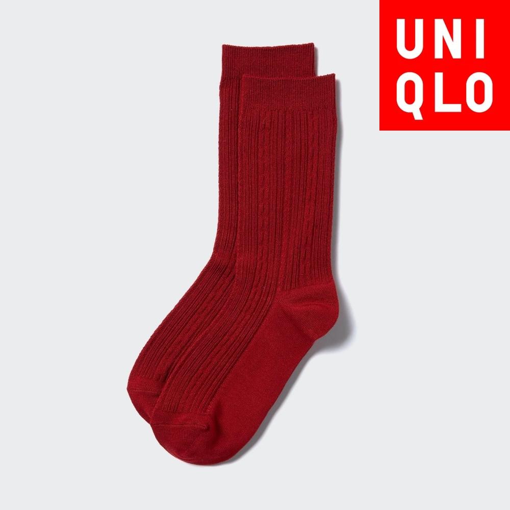 

Uniqlo Носки Heattex Cable Rip 16 RED/WOMEN 2325
