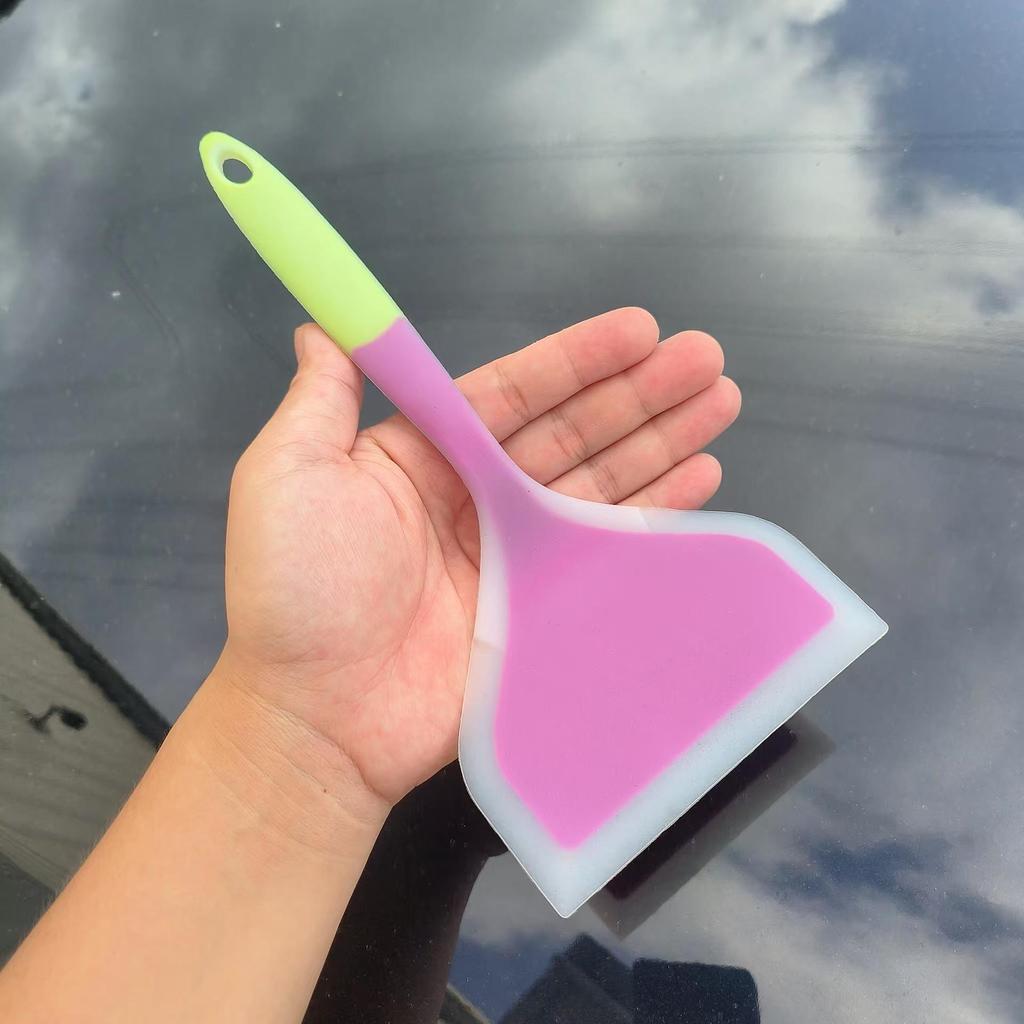 Silicone High-Temp Non-Stick Spatula for Pancakes & Stir-Fry