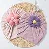 New Children's Hats, Cute Five-petaled Flower Baby Pullover Hats, Soft and Comfortable Baby Caps