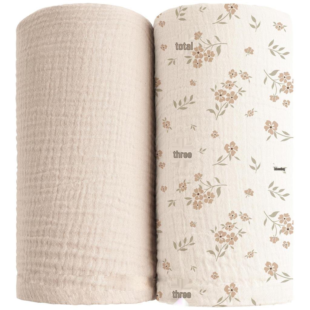 Newborn Muslin Swaddle: Soft, Breathable Blanket for Wrapping, Burping & Bathing - Perfect Baby Gift