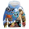 Fashion Kids Clothes The Amazing World of Gumball Hoodie Children Cartoon Pullovers Baby Girls Boys Autumn Hooded Sweatshirts