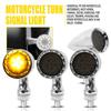 2/4X Motorcycle Signal Turn LED Blinker Lights For Harley Sportster XL 1200 883