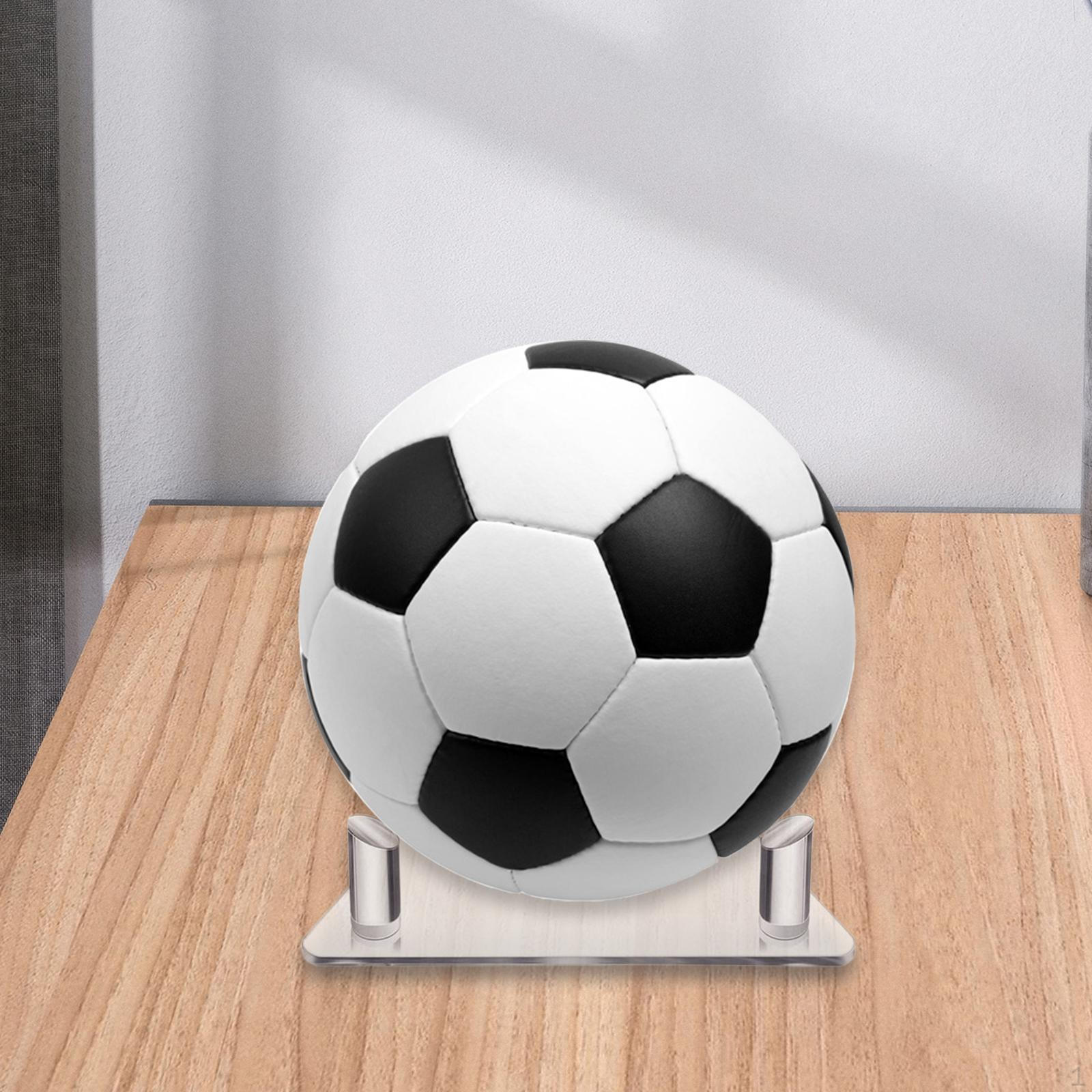 

Акриловая подставка для мяча, держатель для баскетбола, спортивного хранения, прочное украшение 1PC