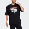 Adidas Neo Casual Sports Round Neck Breathable T-Shirt Men Tops Black H59447