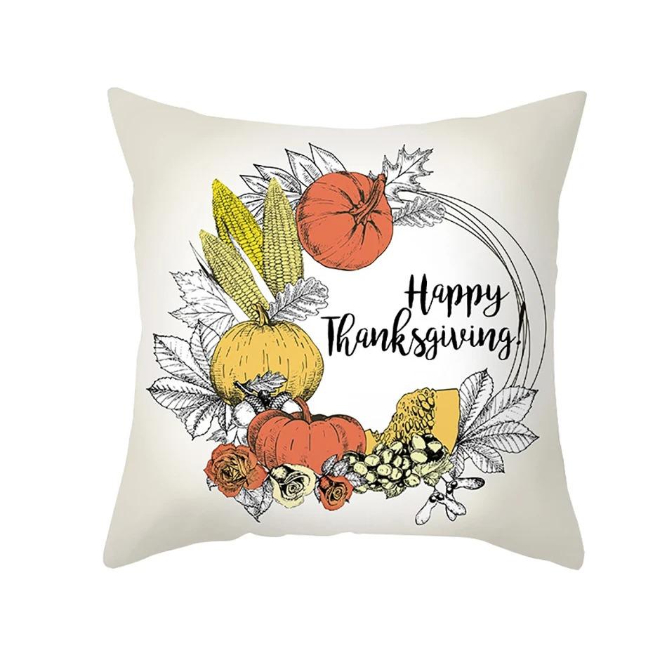 Juste De Coussin Thème Halloween, Décoration De Voiture, Bureau, Salon, Canapé, Aliments, Lanterne