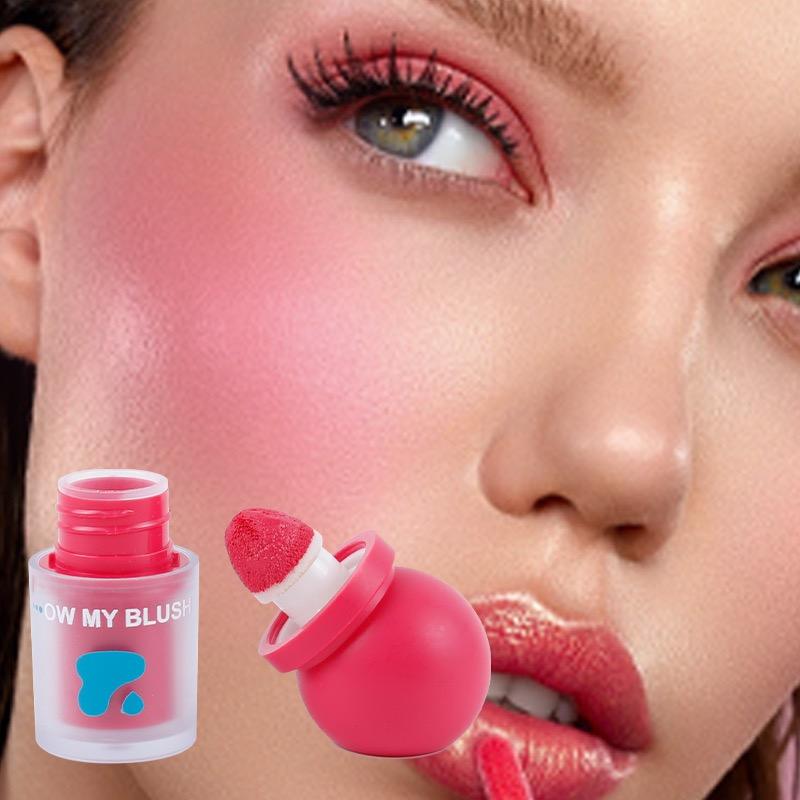 Colorete Líquido, Fórmula Ligera y Luminosa - Color Construible, Tipo Stick, Ideal para Viajar, Múltiples Tonos