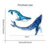 Marine Animals Whale Wall Stickers Home Bedroom Living Room Decoration