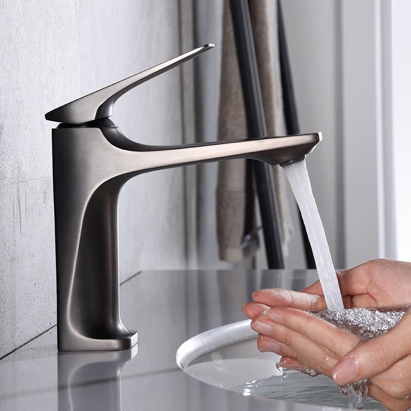 Light Luxury Copper Basin Faucet