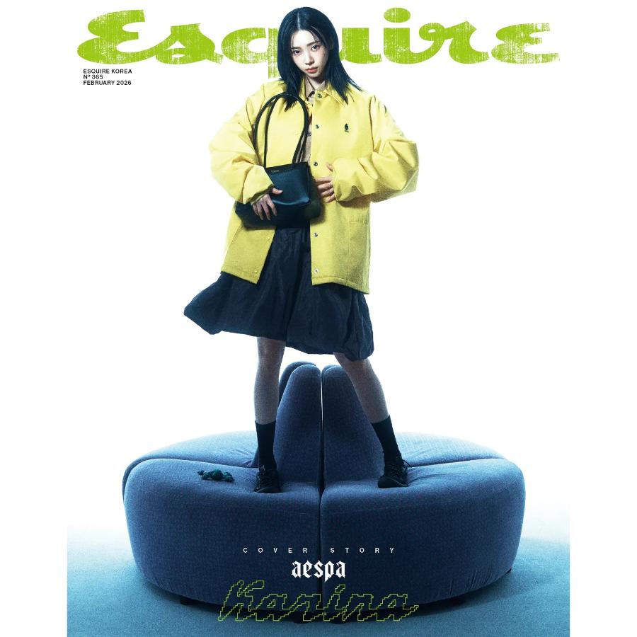 ESQUIRE Korea 2026 February Aespa Karina Son Jong-Won LNGSHOT, KPOP, KSTAR