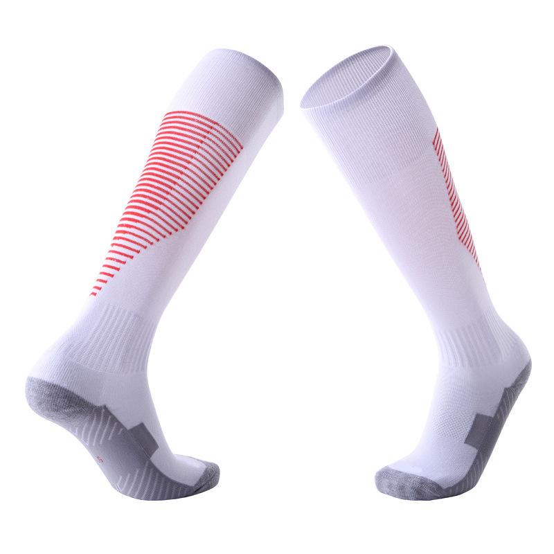 Professional Outdoor Sports Sweat Absorption Soccer Socks Men Women Children Thickened High Tube Athletic Socks Wholesale
