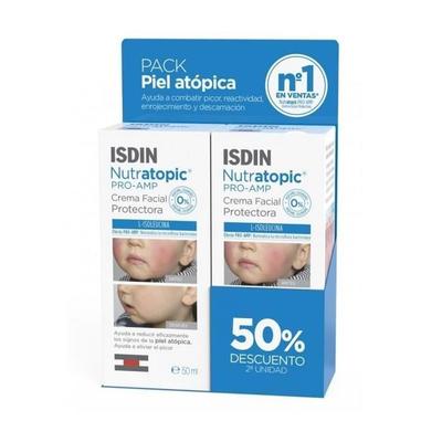 Gesichtscreme - - Nutratopic Pro-AMP - 2x50ml - Parfümfrei - Alle Hauttypen