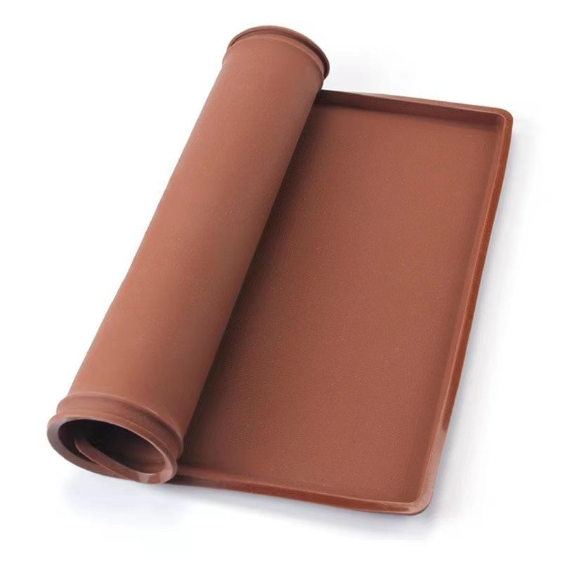 Silikon Backmatte, Roll-Tischset, Brötchen, Hochtemperaturbeständige Silikonform