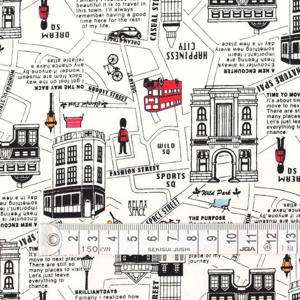 

COLORFUL TEXTILE MARKET Oxford Cafe 110cm x D0082430 Fabric, Avenue, Ivory, 300cm, слоновая кость