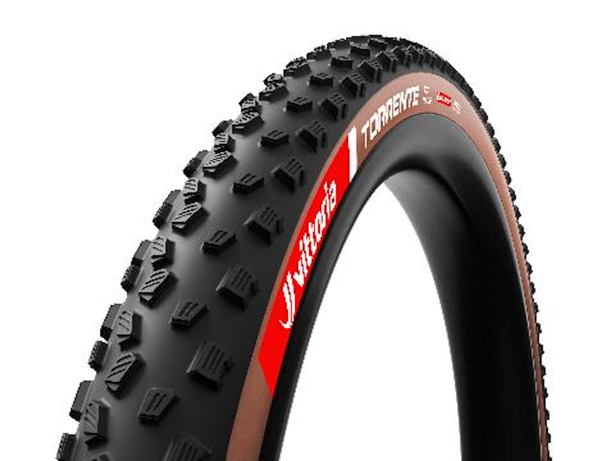 

Vittoria Torrente TLR Tubeless Ready Hookless Compatible XC-Race G2.0 29x2.25 (55-622) Black/Brown
