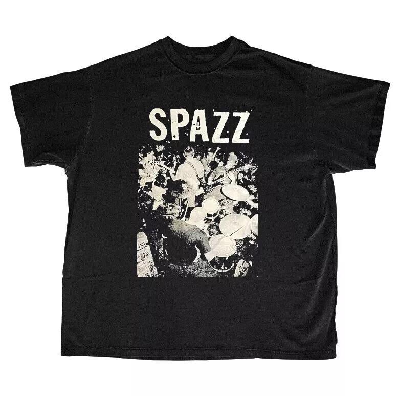 SPAZZ T-shirt GILMAN, gift for fan, cotton black shirt, punk rock Unisex T-Shirt XXXXL